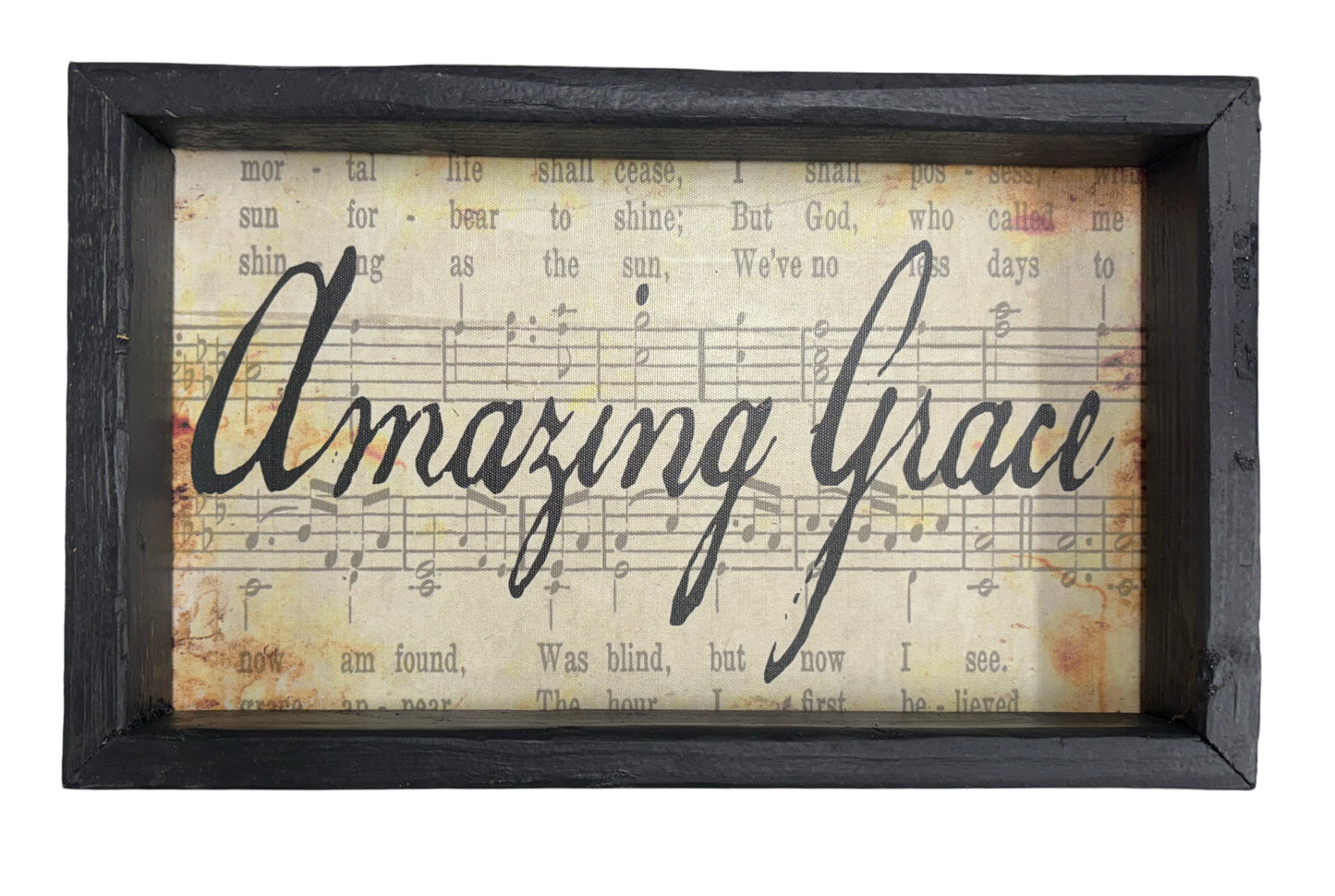 LOC - Amazing Grace Framed Canvas small