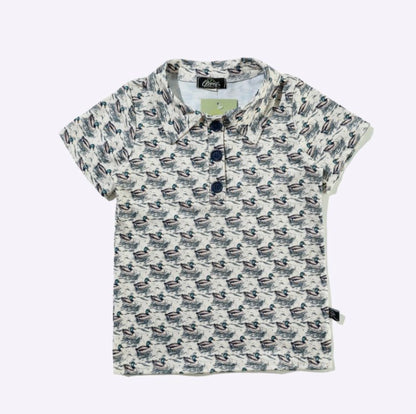 Clothing for Toddler Boy - SS Lakeside Mallard Boy Collar Shirt