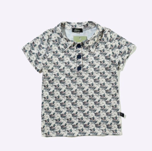 Clothing for Toddler Boy - SS Lakeside Mallard Boy Collar Shirt