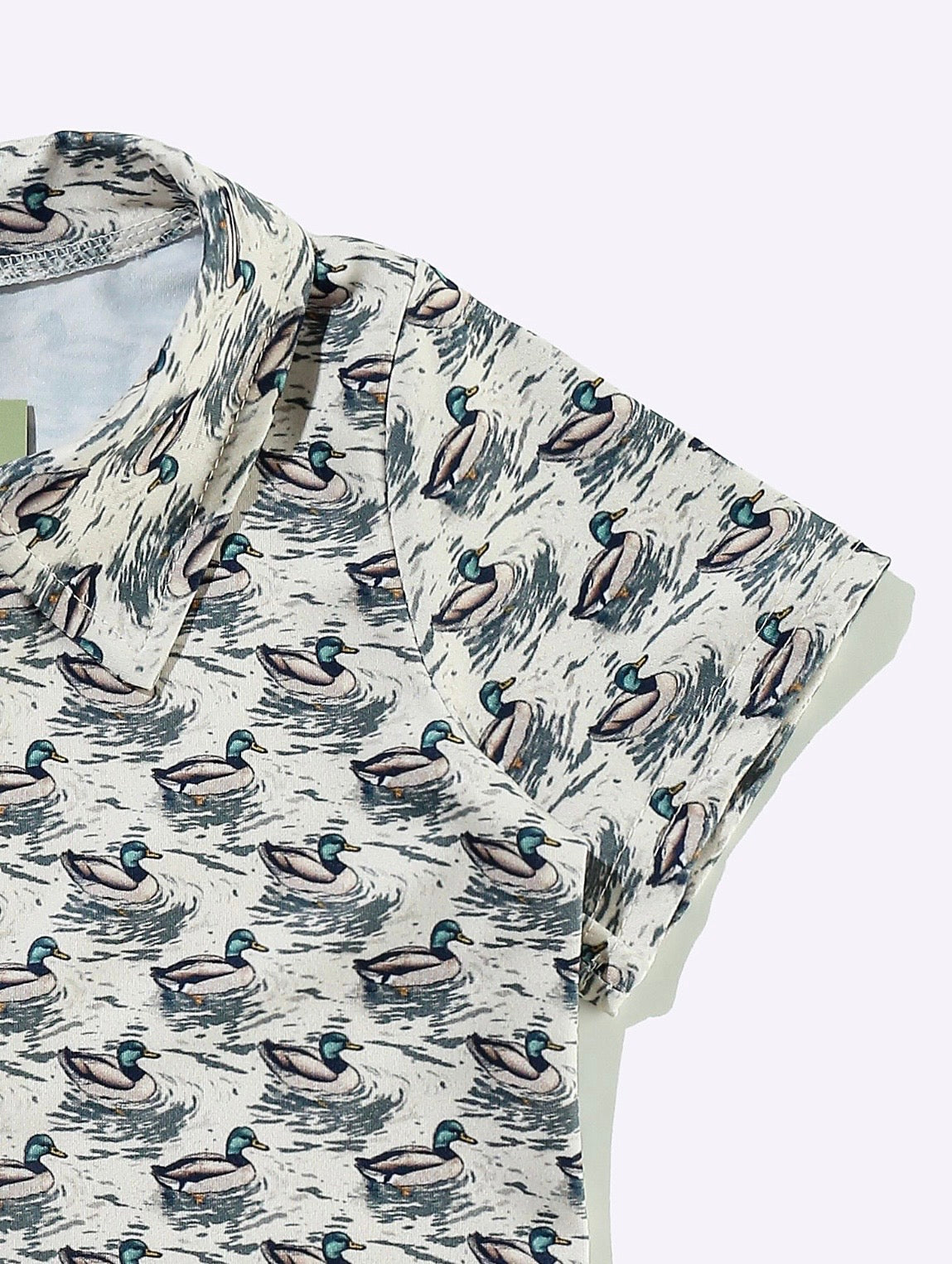 Clothing for Toddler Boy - SS Lakeside Mallard Boy Collar Shirt