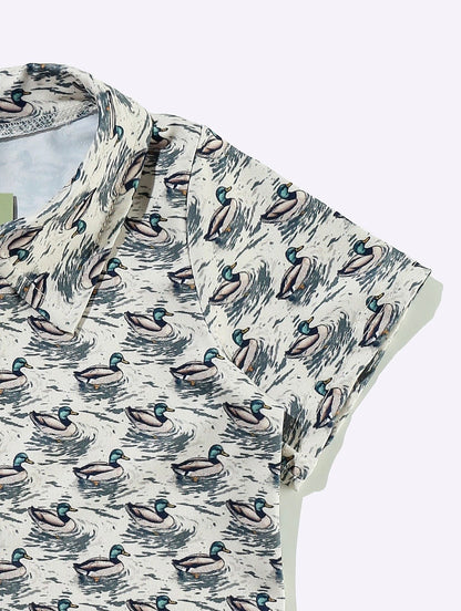 Clothing for Toddler Boy - SS Lakeside Mallard Boy Collar Shirt