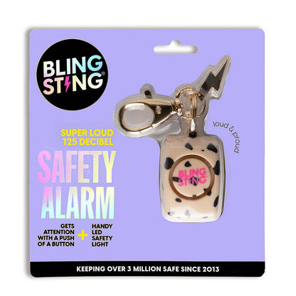 BlingSting - Mini Personal Alarm / Modern Cheetah