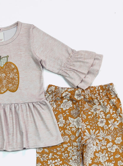 Clothing for Toddler Girl - Waverly Pumpkin Girls Set