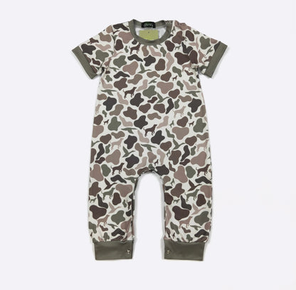 Clothing for Baby Boy - Camo Hunters Boy Romper