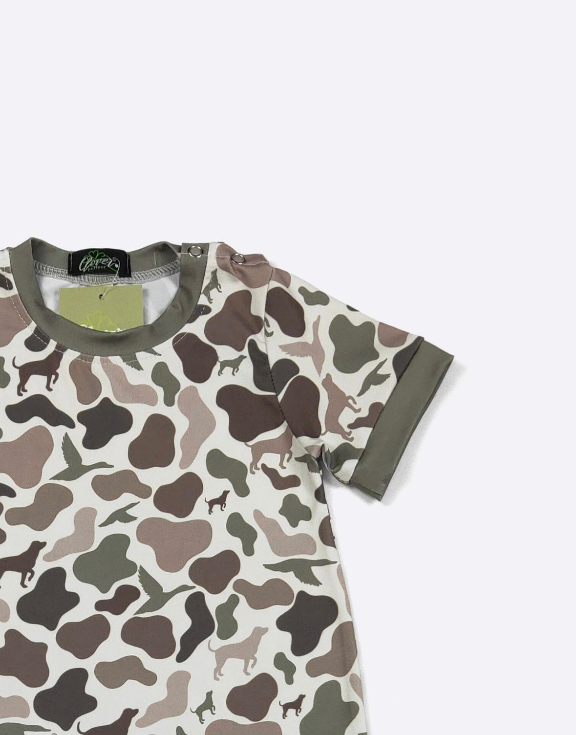 Clothing for Baby Boy - Camo Hunters Boy Romper