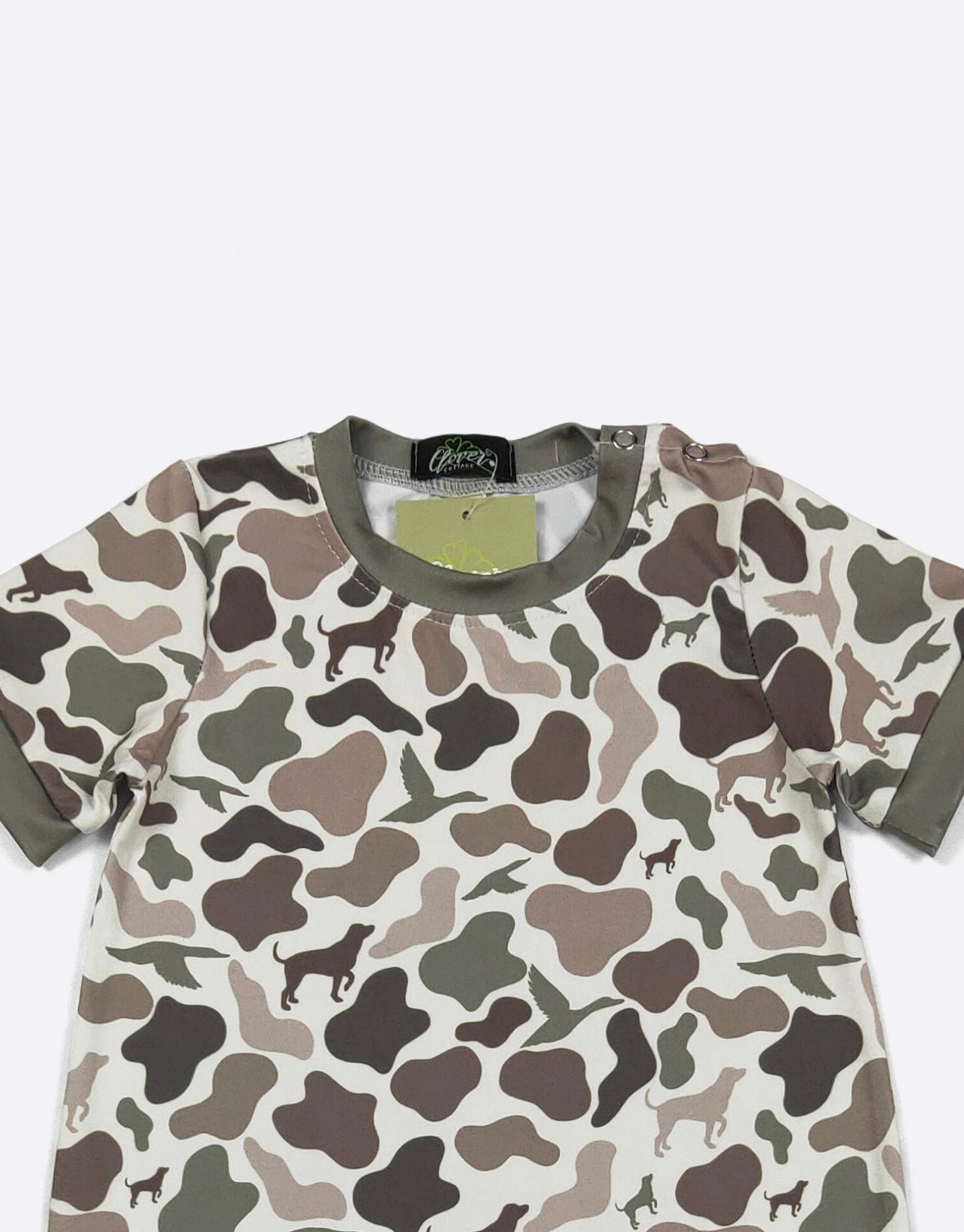 Clothing for Baby Boy - Camo Hunters Boy Romper