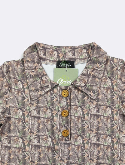 Clothing for Toddler Boy - Woody Camo Boy Collar Shirt