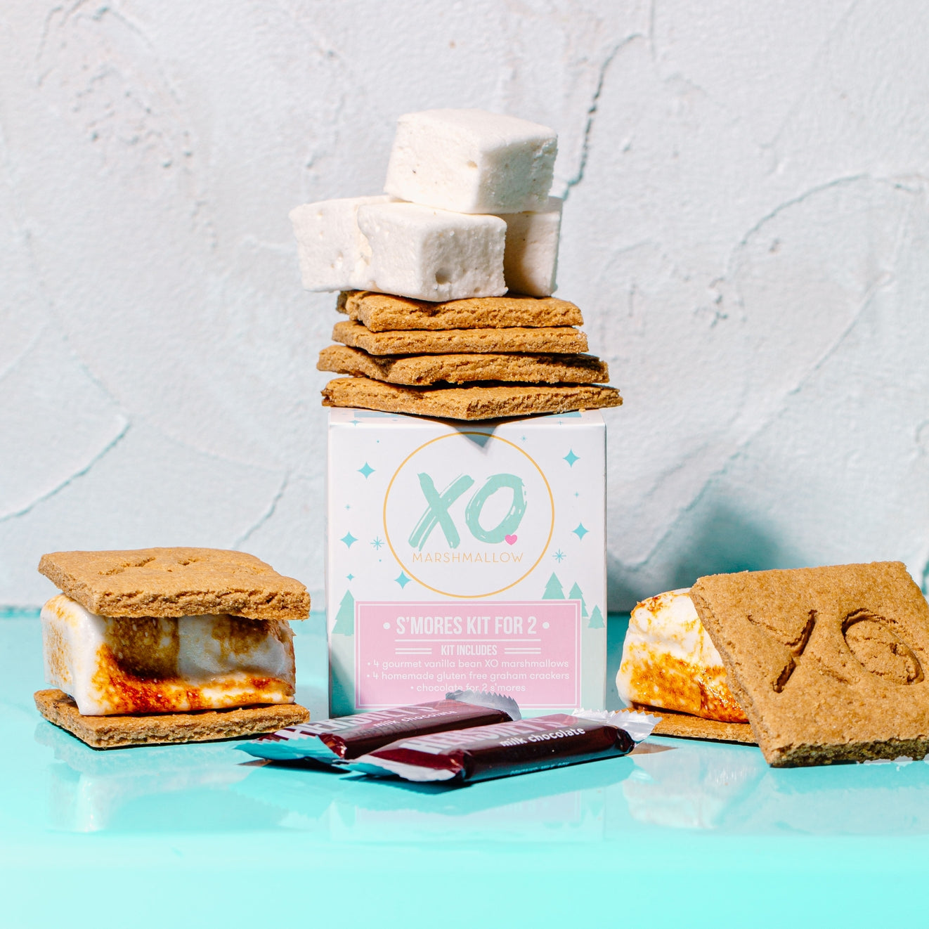 S'mores Kits For 2 / Gluten Free / Gift Box / Bonfire Camp