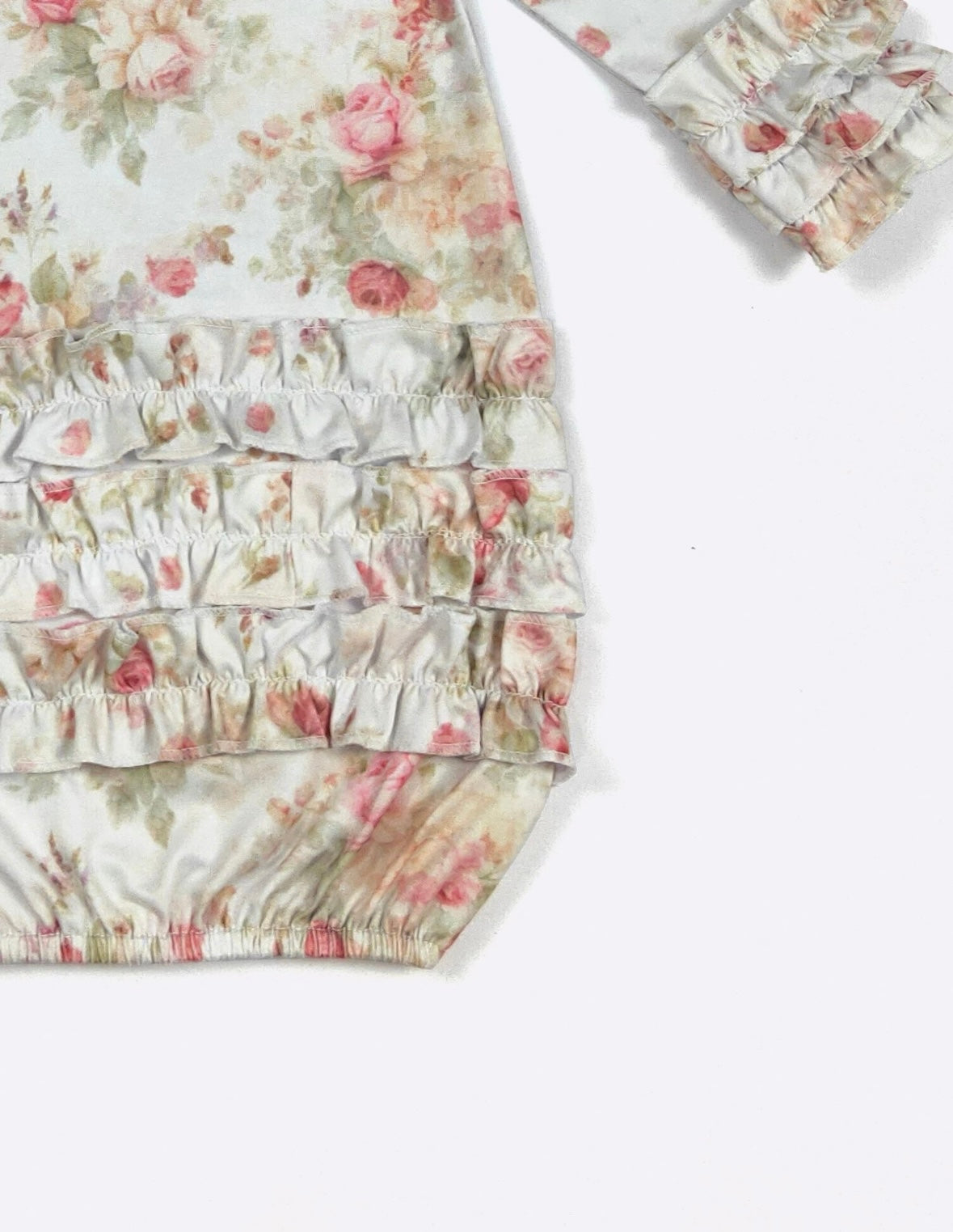 Clothing for Baby Girl - Rosebud Antique Baby Gown fits Newborn to 3 Months