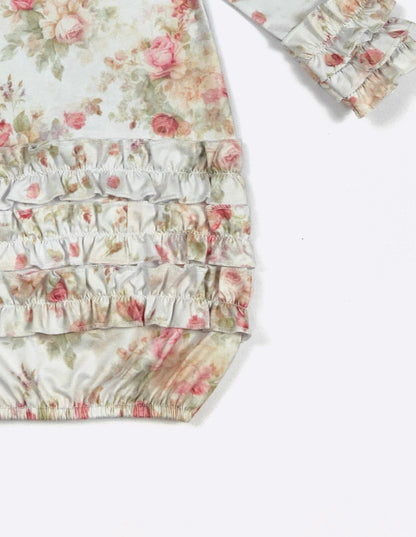 Clothing for Baby Girl - Rosebud Antique Baby Gown fits Newborn to 3 Months