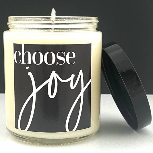 Choose Joy - Coconut Lime 8oz Glass Candle