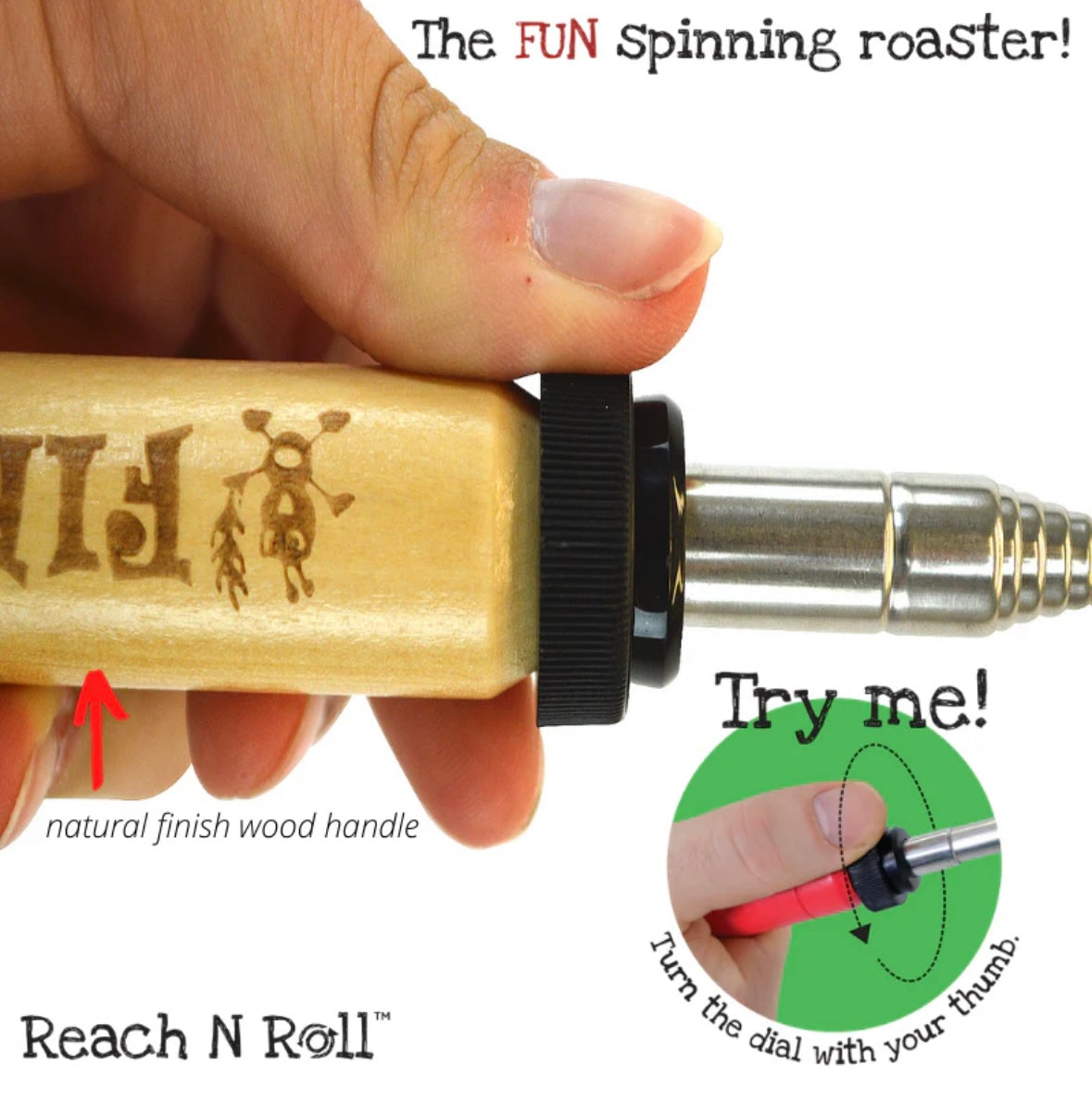 Firebuggz - Reach N Roll Animal Roasters - available in 5 styles