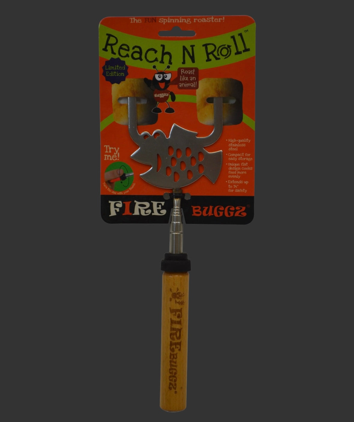 Firebuggz - Reach N Roll Animal Roasters - available in 5 styles
