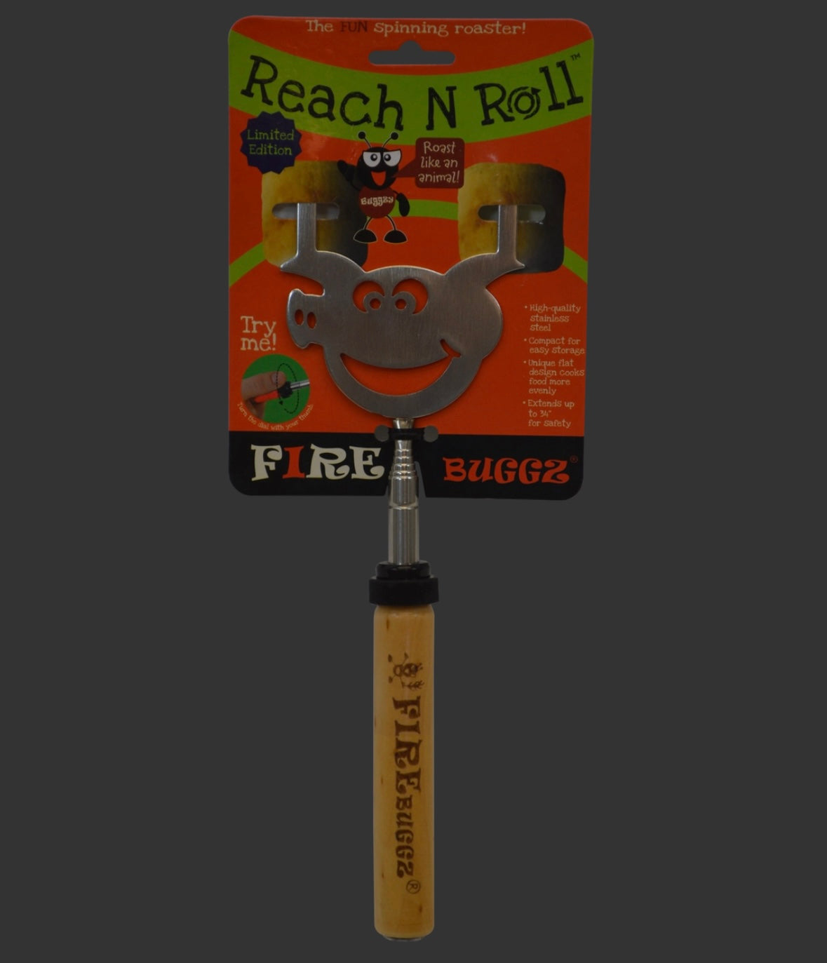 Firebuggz - Reach N Roll Animal Roasters - available in 5 styles