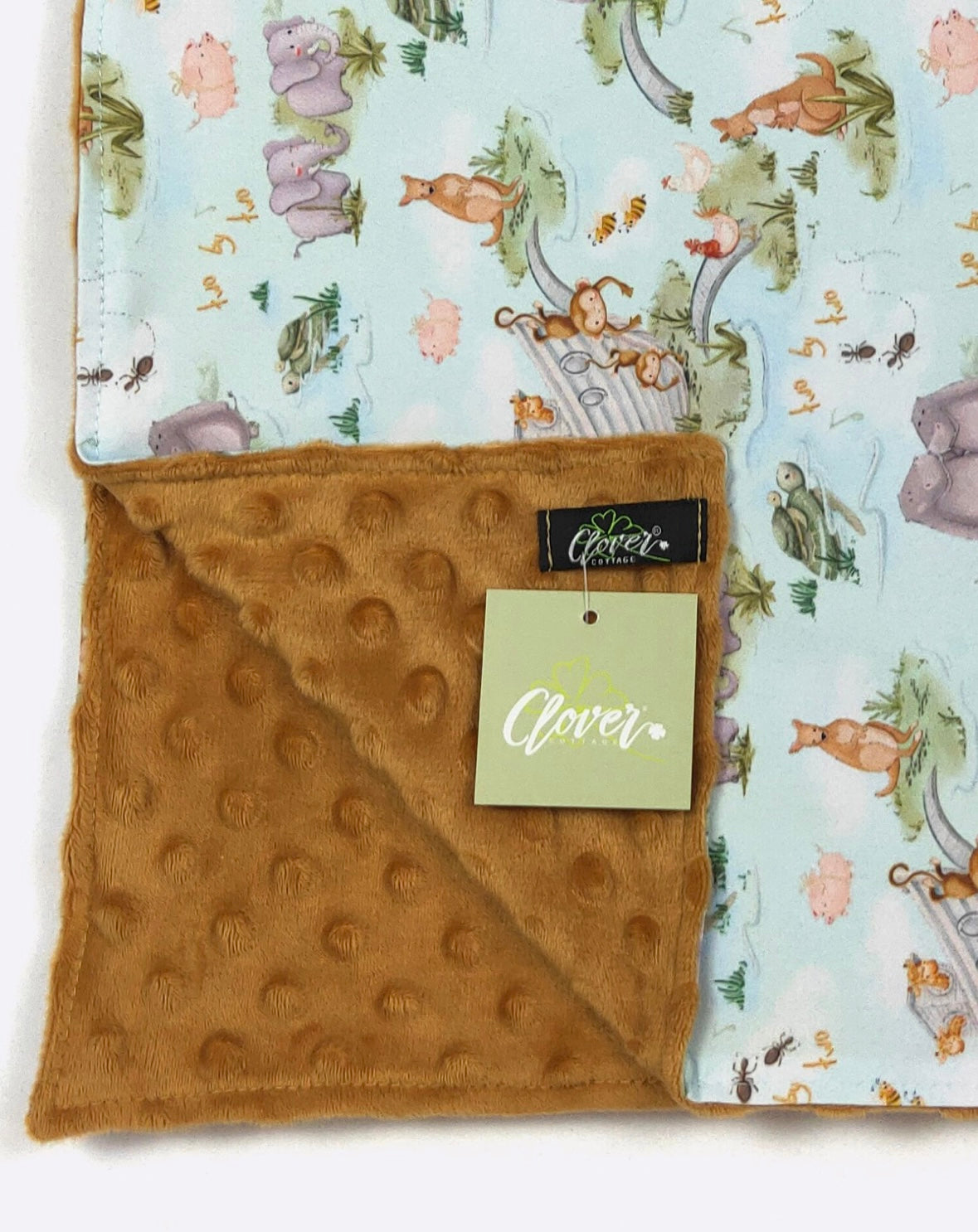 Baby Blanket - Aqua Noah