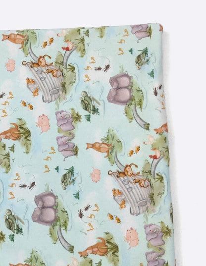 Baby Blanket - Aqua Noah