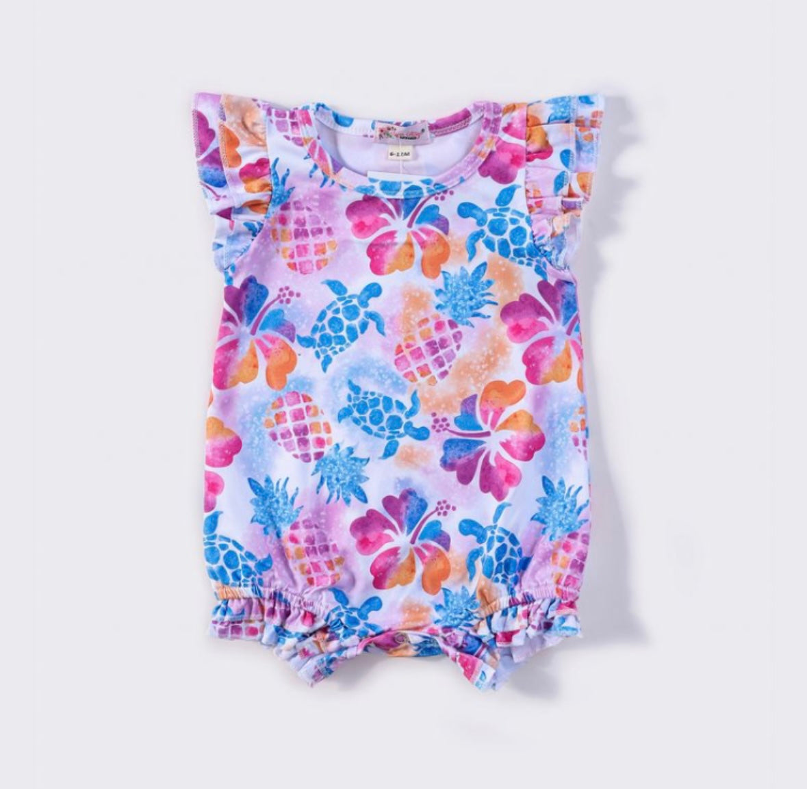 Clothing for Baby Girl - Aloha Baby Romper