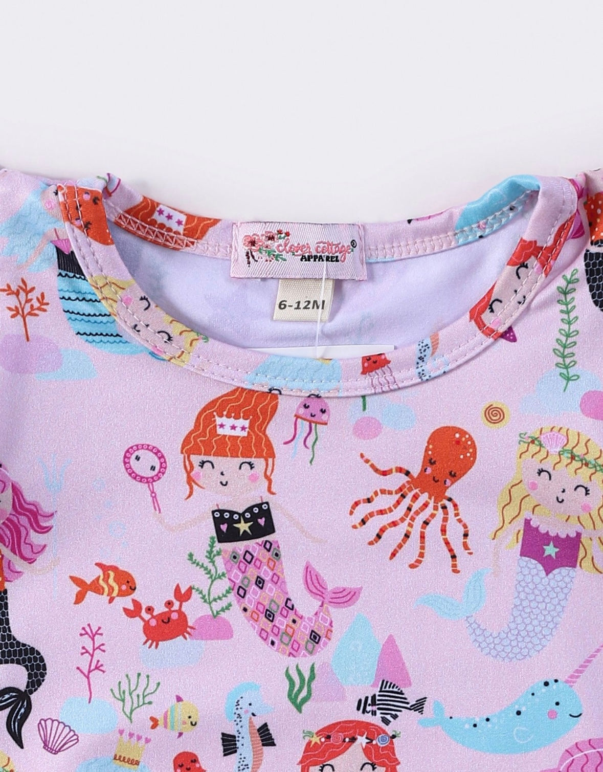 Clothing for Baby Girl - Mermaid Squad Baby Romper