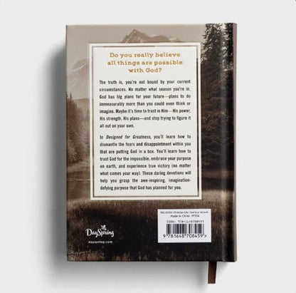 Designed for Greatness: Devotions for Men