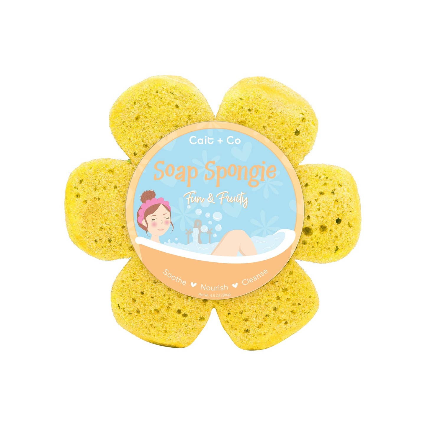 Soap Infused Spongie-Fun and Fruity