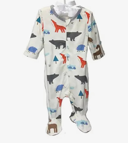 Clothing for Baby Boy - Into the Woods Footie