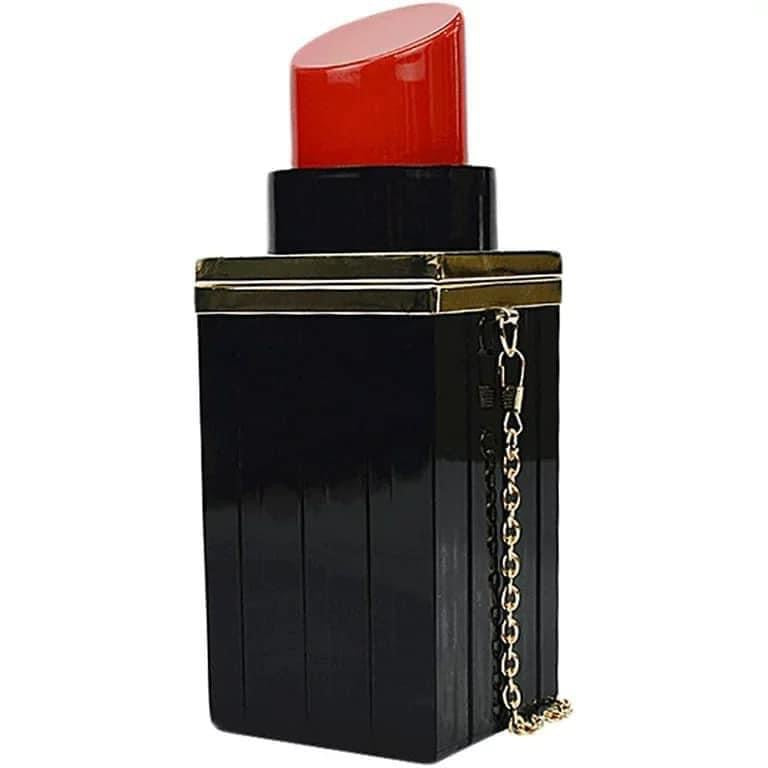 Elegant acrylic lipstick purse