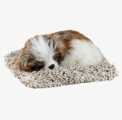 Perfect Petzzz® Mini Snoring Plush Pet – Beagle, Cocker Spaniel, German Shepherd, Pug & Shih Tzu