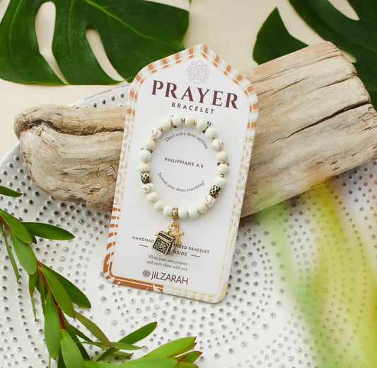 Handcrafted Polymer Clay Prayer Bracelet with Magnetic Prayer Box – Available in 4 Styles ⭐