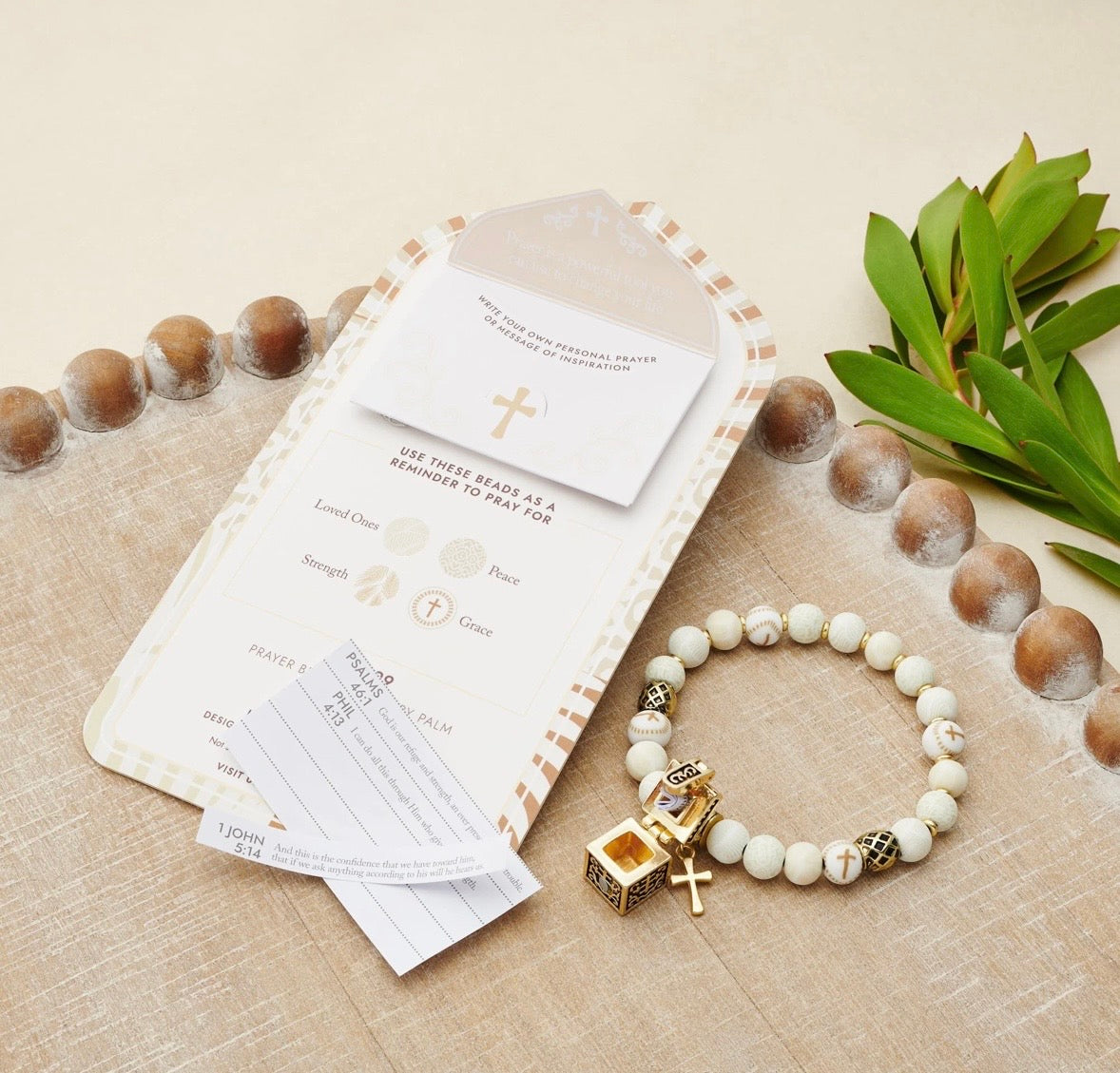 Handcrafted Polymer Clay Prayer Bracelet with Magnetic Prayer Box – Available in 4 Styles ⭐