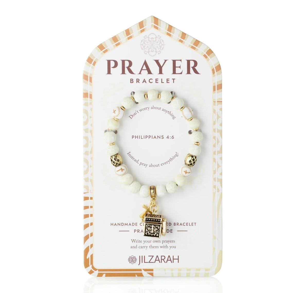 Handcrafted Polymer Clay Prayer Bracelet with Magnetic Prayer Box – Available in 4 Styles ⭐