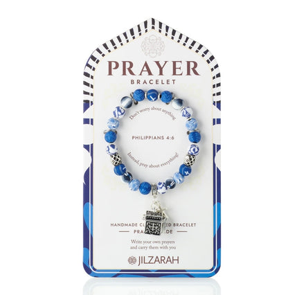 Handcrafted Polymer Clay Prayer Bracelet with Magnetic Prayer Box – Available in 4 Styles ⭐