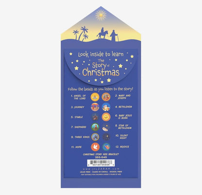 The Story of Christmas Kids Bracelet