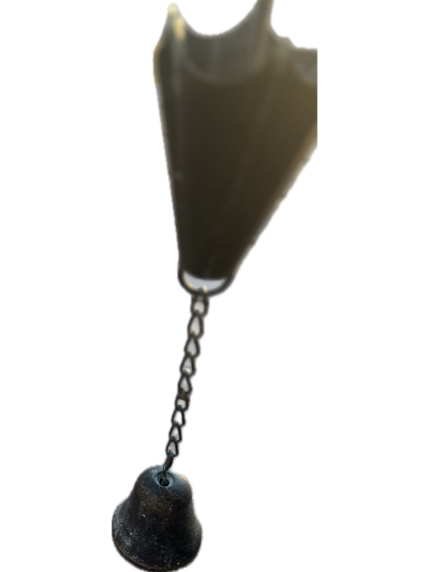 Rain Chain - 76" Long Antique Bronze Umbrella Windchime