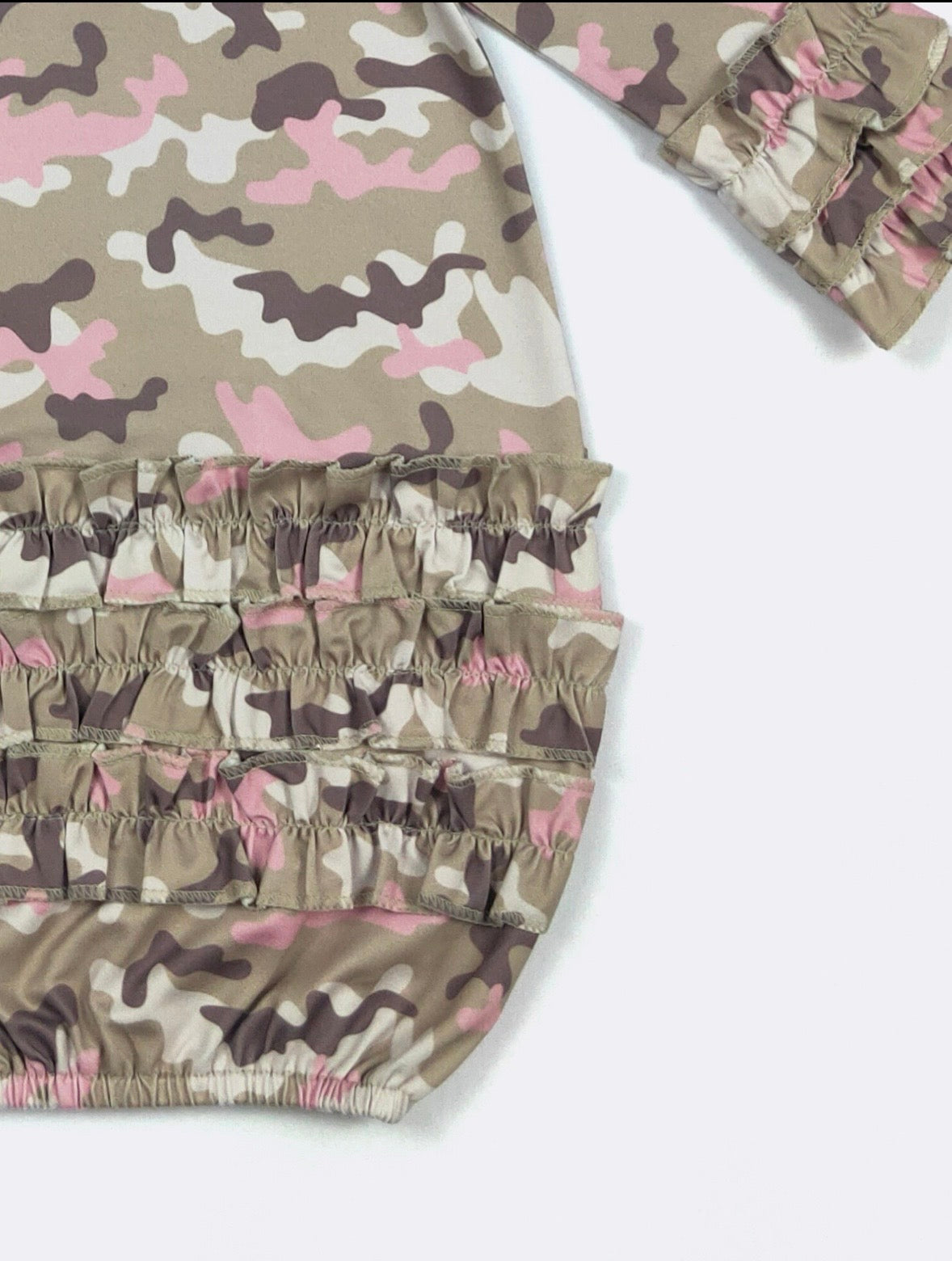Clothing for Baby Girl - Girly Camo Baby Gown