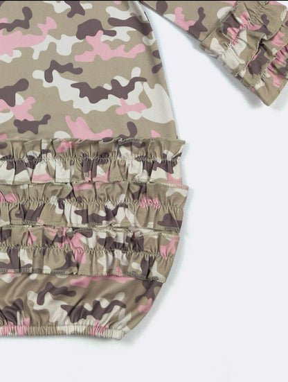 Clothing for Baby Girl - Girly Camo Baby Gown