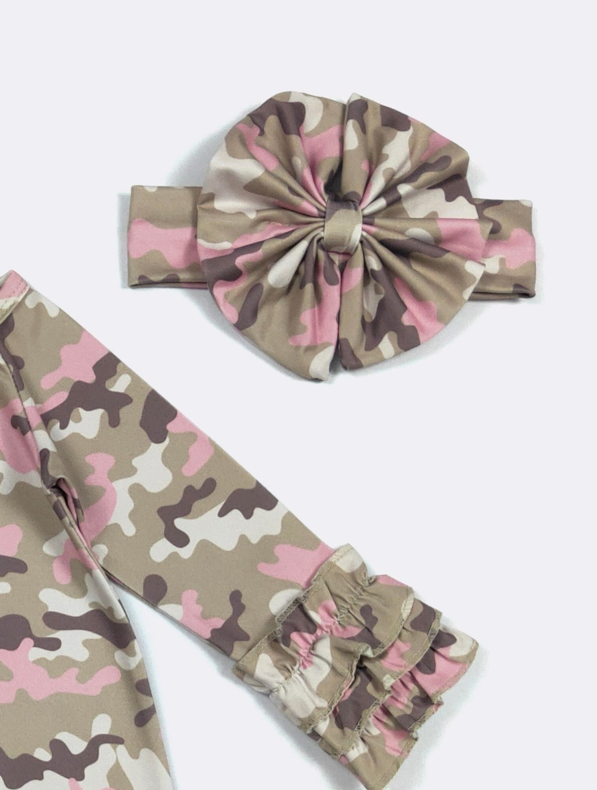 Clothing for Baby Girl - Girly Camo Baby Gown
