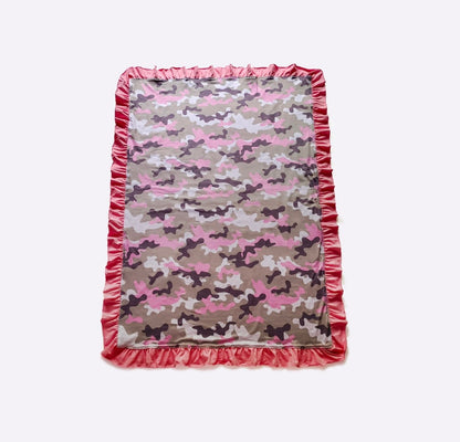 Baby Blanket - Girly Camo Blanket