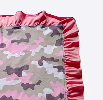 Baby Blanket - Girly Camo Blanket