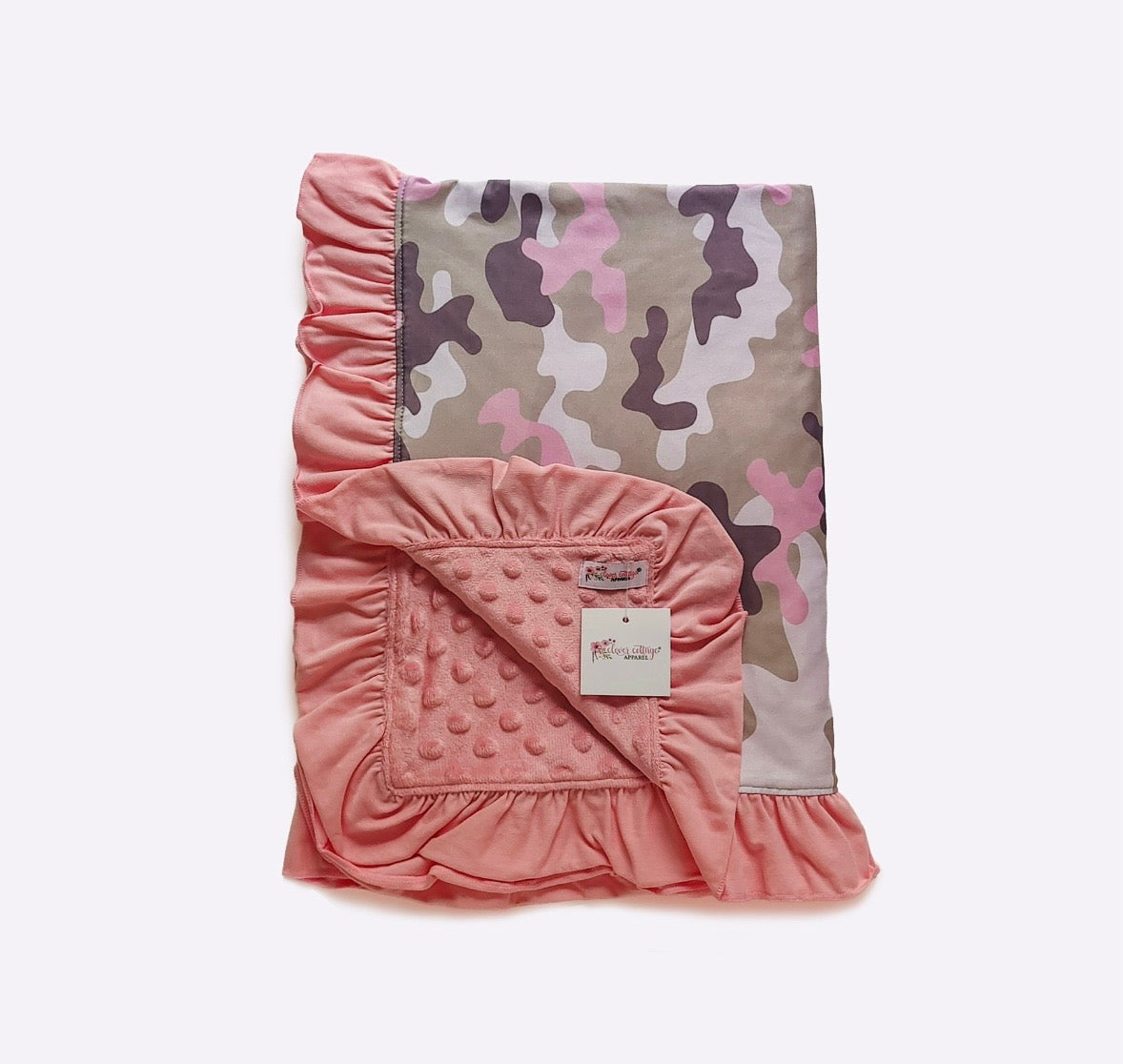 Baby Blanket - Girly Camo Blanket
