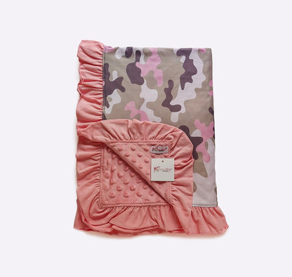 Baby Blanket - Girly Camo Blanket