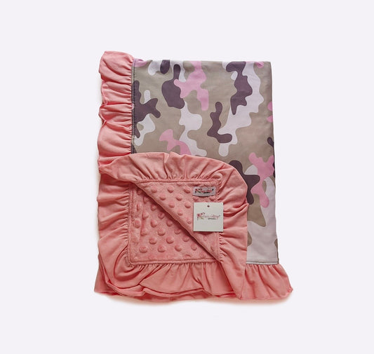 Baby Blanket - Girly Camo Blanket