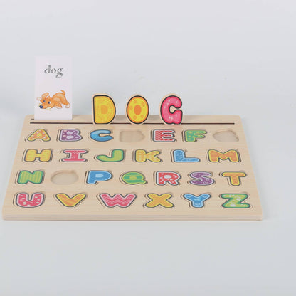 Little Readers Alphabet Wooden Puzzle