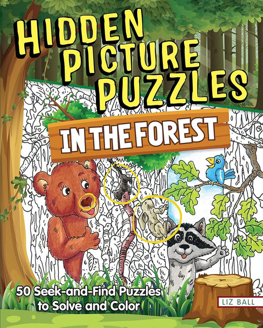 Hidden Picture Puzzles - in the Forest - Seek & Find Puzzles