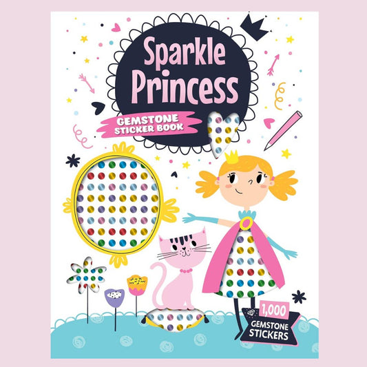 Sparkle Princess Gemstone Sticker Book