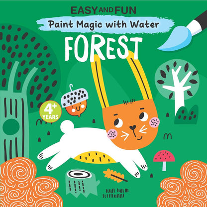 Easy and Fun Paint Magic with Water: Forest