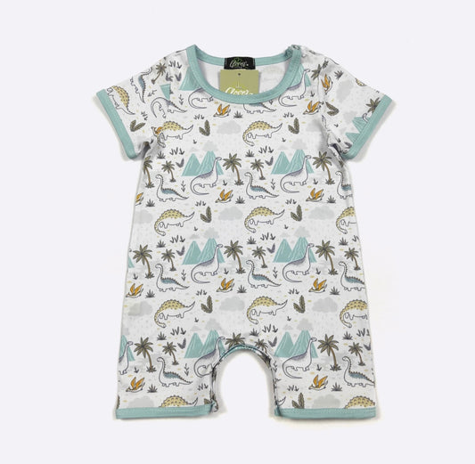 Clothing for Baby Boy - Brachiosaurus Boy Romper