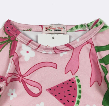 Clothing for Baby Girl - Watermelon Sugar Baby Gown fits Newborn to 3 Months