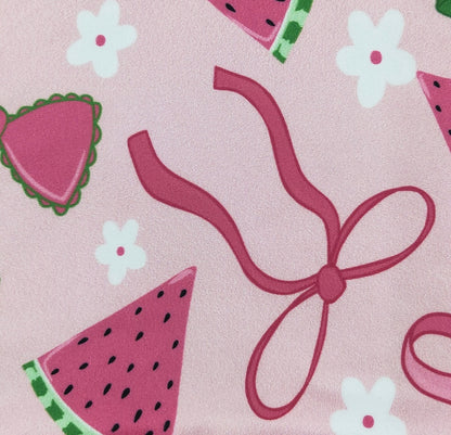 Clothing for Baby Girl - Watermelon Sugar Baby Gown fits Newborn to 3 Months
