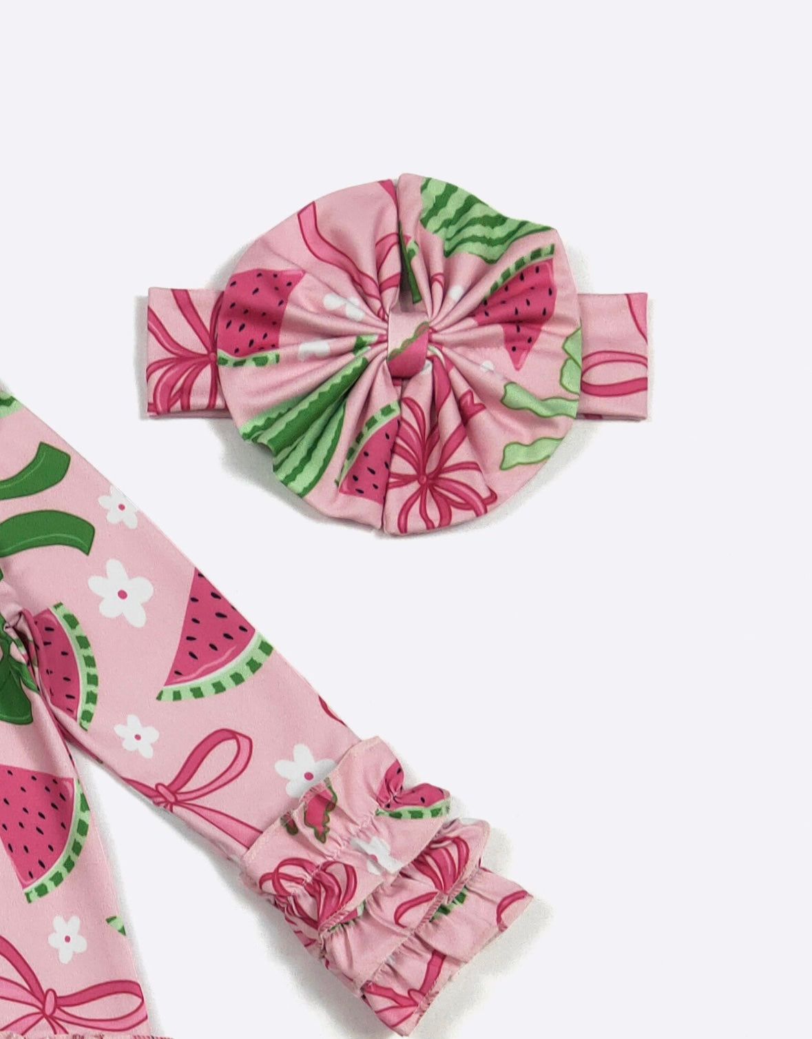 Clothing for Baby Girl - Watermelon Sugar Baby Gown fits Newborn to 3 Months