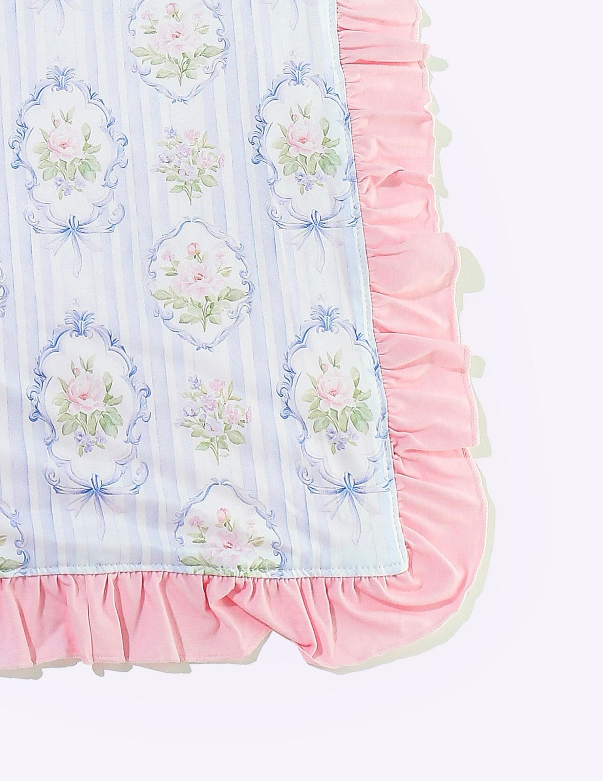 Baby Blanket - A Parisian Blue Blanket